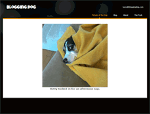 Tablet Screenshot of bloggingdog.com